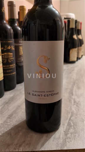 Bordeaux Saint-Estèphe Alexandre Sirech Le Saint-Estèphe 2015