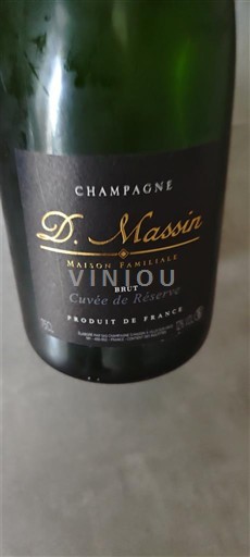 Champagne D. Massin de Réserve Senza annata