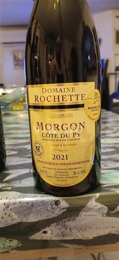 Beaujolais Morgon Domaine Rochette Côte du Py 2021