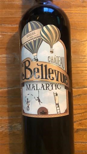 Bordeaux Château Bellevue Malartic Senza annata