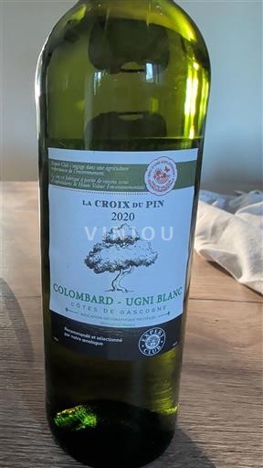 Southwest Côtes de Gascogne La Croix du Pin 2020