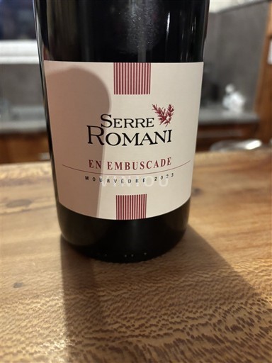 Languedoc và Roussillon Côtes Catalanes Serre Romani En Embuscade 2023