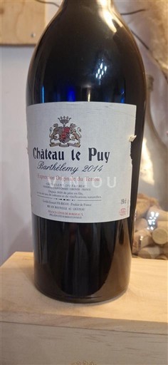 Bordeaux Francs-côtes-de-bordeaux Château Le Puy Barthélemy 2014