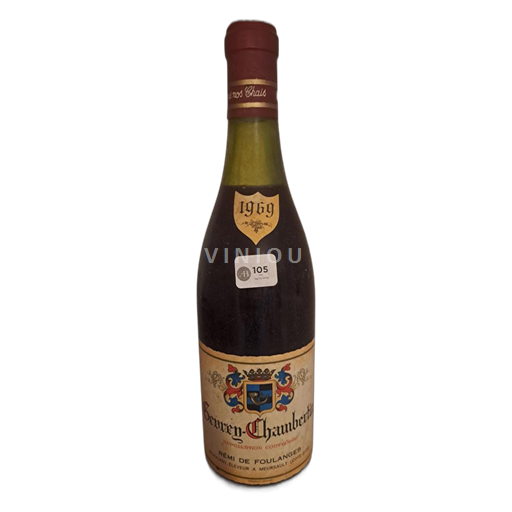 Bourgondië Gevrey-Chambertin Rémi de Foulanges 1969