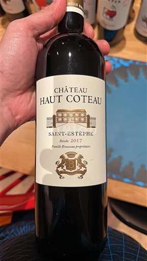 Bordeaux Saint-Estèphe Château Haut Coteau Réserve 2017