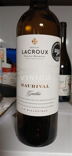 Sydvestfrankrig Gaillac Château Lacroux Maurival Ikke årgangsbestemt