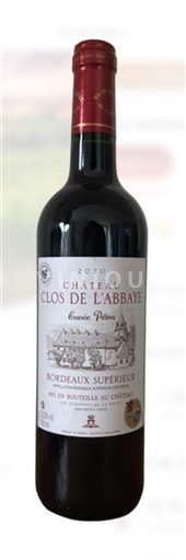 Bordeaux Bordeaux Supérieur Château Clos de l'Abbaye Pierre 2022