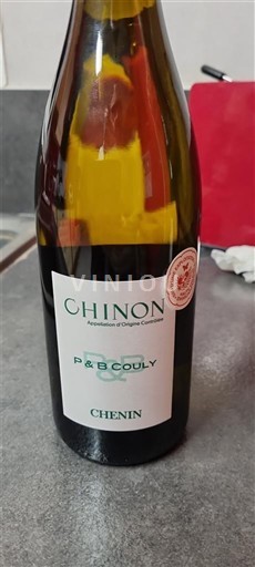Loiredalen Chinon P & B Couly Chenin Icke årgångsbetecknad