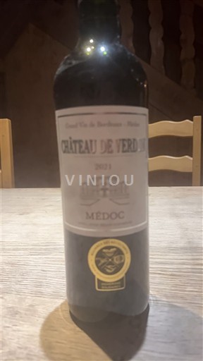 Bordeaux Médoc Château Verdun 2021