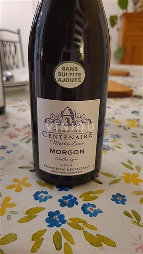 Beaujolais Morgon Domaine Matile Louis Centenaire 2024