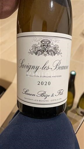Bourgogne Savigny-lès-Beaune Simon Bize & Fils 2020