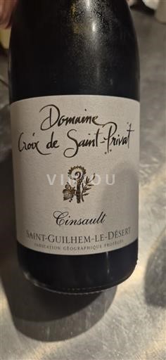 Linguadoca e Rossiglione Saint-Guilhem-le-Désert Domaine Croix de Saint-Privat Cinsault 2023