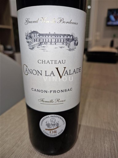 Bordeaux Canon-Fronsac Château Canon la Valade 2017
