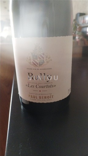 Bourgogne Rully Paul Benoit Les Courtois 2020