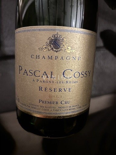 Champagne Šampanské Premier Cru Pascal Cossy Réserve Neročník