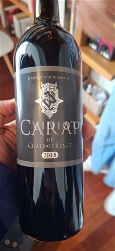 Bordeaux Cadillac-côtes-de-bordeaux - Château Réaut Carat 2018