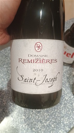 Rhône-dalen Saint-Joseph Domaine Des Remizières 2010