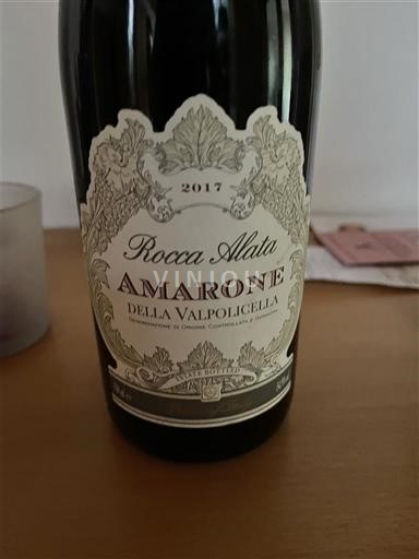 Vénétie Amarone della Valpolicella Rocca Alata 2017