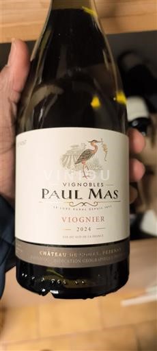 Languedoc-Roussillon Pays d'Oc Vignobles Paul Mas Viognier 2024