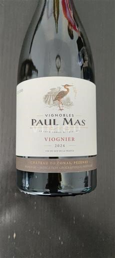 Languedoc y Rosellón País de Oc Vignobles Paul Mas Viognier 2024