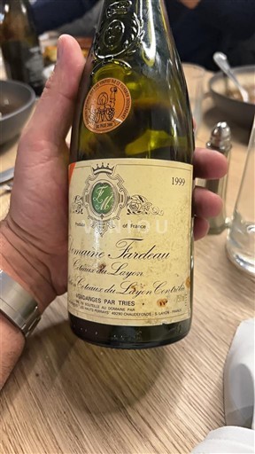 Loiren laakso Coteaux-du-Layon Domaine Fardeau Coteaux du Layon 1999