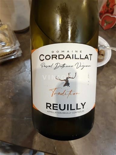 Valle della Loira Reuilly Domaine Cordaillat Tradition 2023
