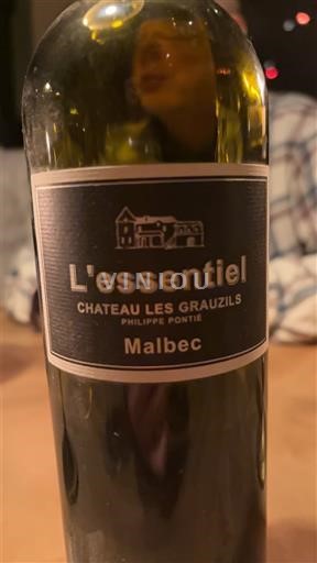 Sydväst Sudvästra Frankrike Château Les Grauzils Icke årgångsbetecknad