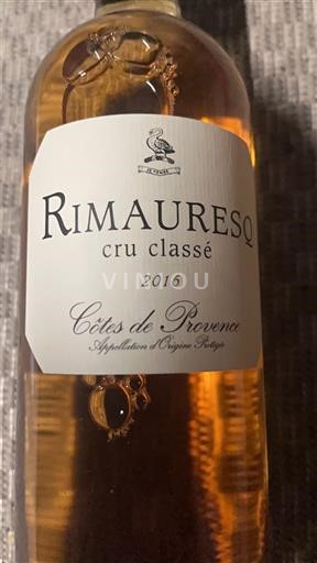 Provence Côtes-de-Provence Cru Classé Rimauresq 2016