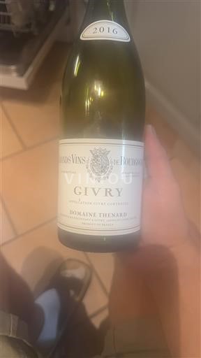 Bourgogne Givry Domaine Thenard 2016