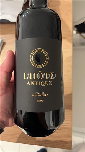 Bordeaux Saint-Émilion L'Hôte Antique 2020