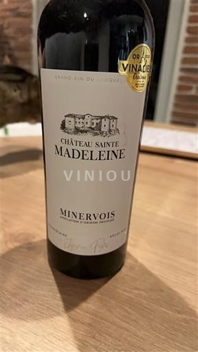 Languedoc Minervois Château Sainte Madeleine Sin añada