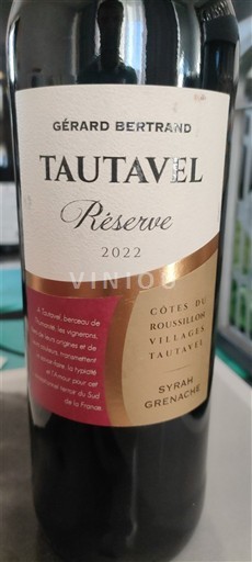 Roussillon Gérard Bertrand Tautavel Réserve 2022