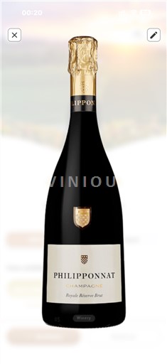 Champaña Champán Philipponnat Royale Réserve Brut Sin añada