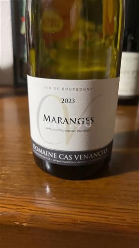 Bourgogne Maranges Domaine Cas Venancio 2023