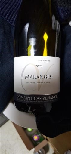 Burgundsko Maranges Domaine Cas Venancio 2023