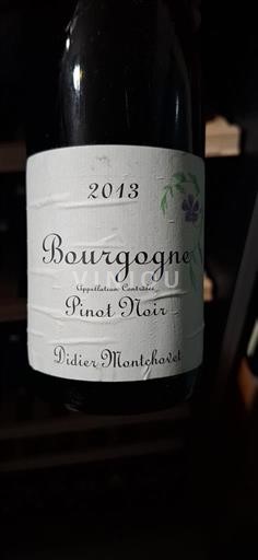 Burgundsko Didier Montchovet 2013