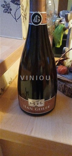 Alsace Crémant d'Alsace Jean Geiler 1926 Non-Vintage