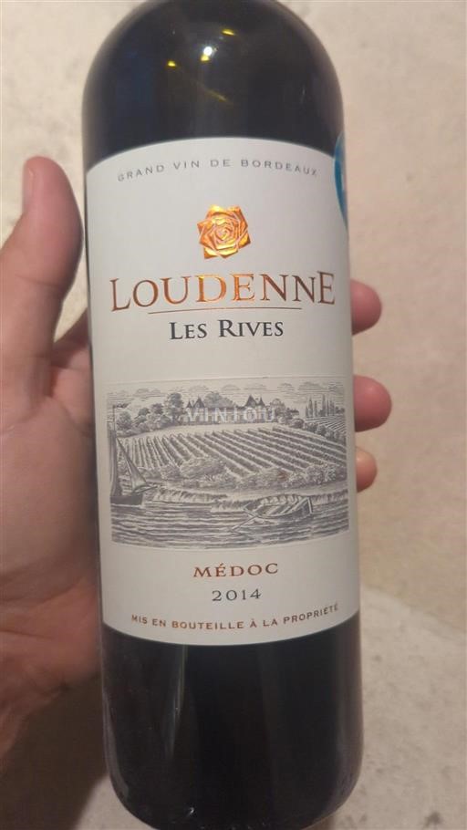 Bordéus Médoc Château Loudenne Les Rives 2014