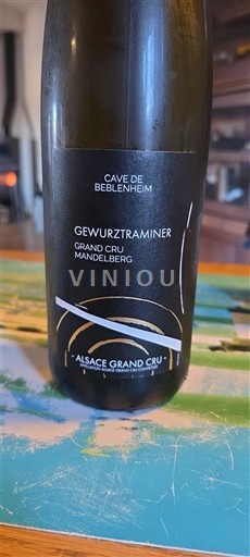 Elzas Gewurztraminer Grand Cru Cave de Beblenheim Grand Cru Mandelberg 2020