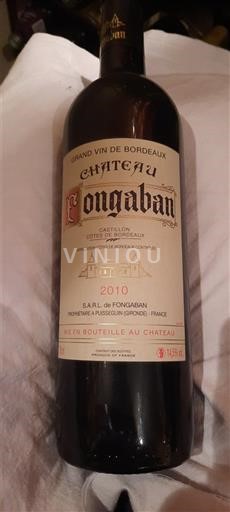 Bordeaux Castillon Côtes de Bordeaux Château Fongaban 2010