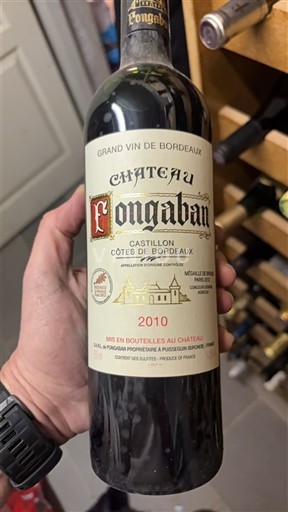 Bordeaux Castillon Côtes de Bordeaux Château Fongaban 2010