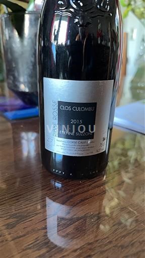Córsega Calvi Clos Culombu Ribbe Rosse 2015