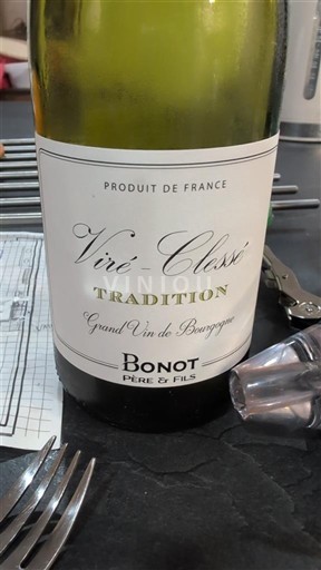Bourgogne Viré-clessé Bonot Père & Fils Tradition Không niên vụ
