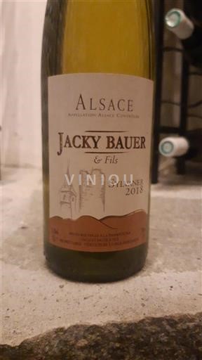 Alsace Sylvaner Jacky Bauer & Fils 2018