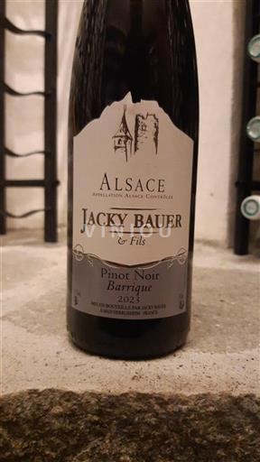Alsasko Rulandské modré Jacky Bauer Barrique 2023