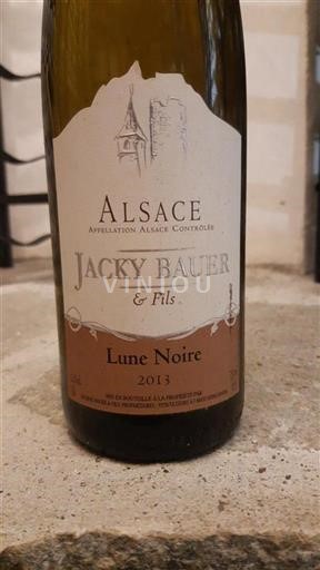 Alsace Jacky Bauer & Fils Lune Noire 2013