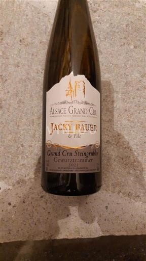 Alsace Gewurztraminer Grand Cru Jacky Bauer & Fils Steingrubler 2021