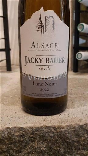 Alsace Jacky Bauer & Fils Lune Noire 2022