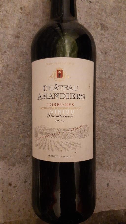 Languedoc Corbières Château Amandiers Grande 2017