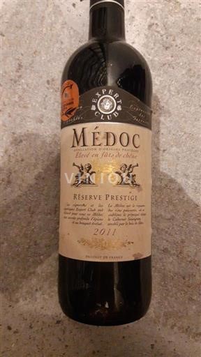 Bordeaux Médoc Expert Club Réserve Prestige - Fût de chêne 2011